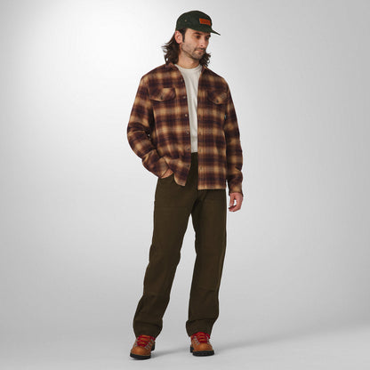 Cedar Mill Cotton Flannel Shirt  Espresso Plaid