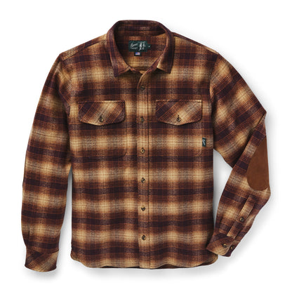 Cedar Mill Cotton Flannel Shirt  Espresso Plaid