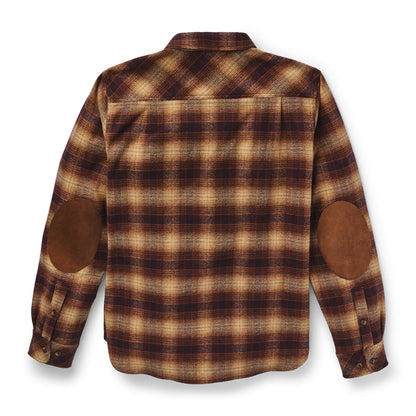 Cedar Mill Cotton Flannel Shirt  Espresso Plaid