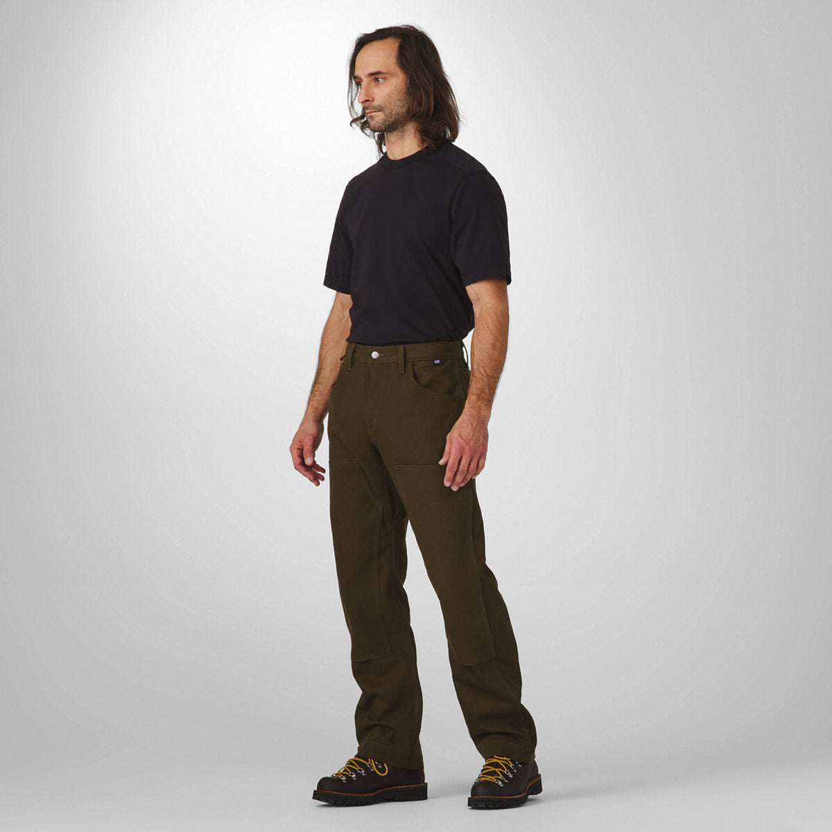 Kenton Double Knee Pants  Olive
