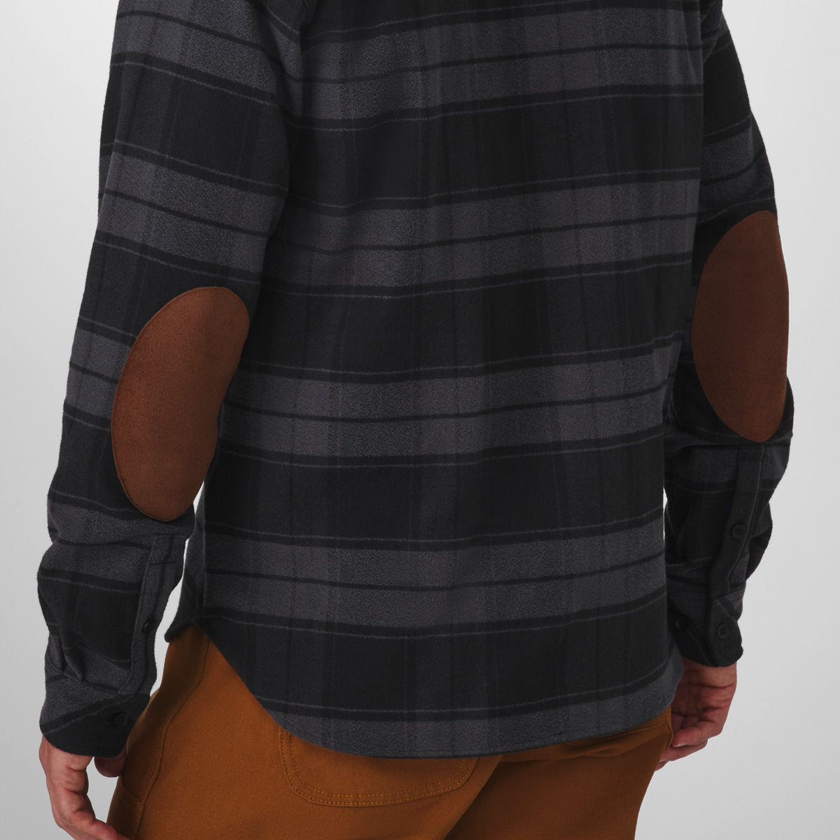 Cedar Mill Cotton Flannel Shirt  Black Plaid