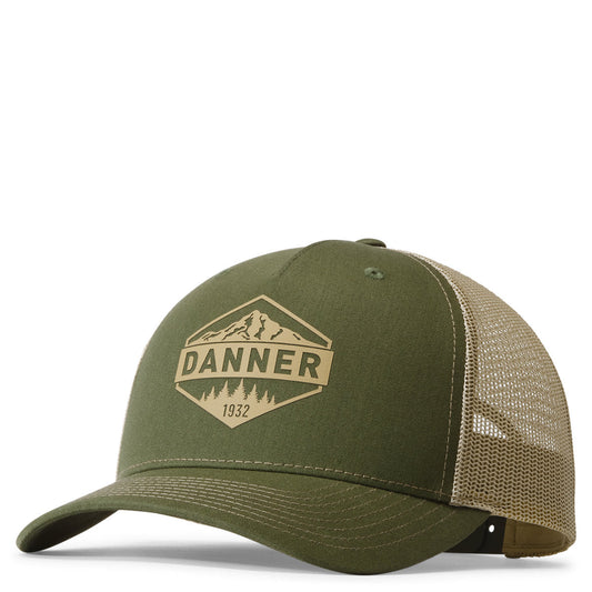 Evergreen Trucker Cap Olive/Tan