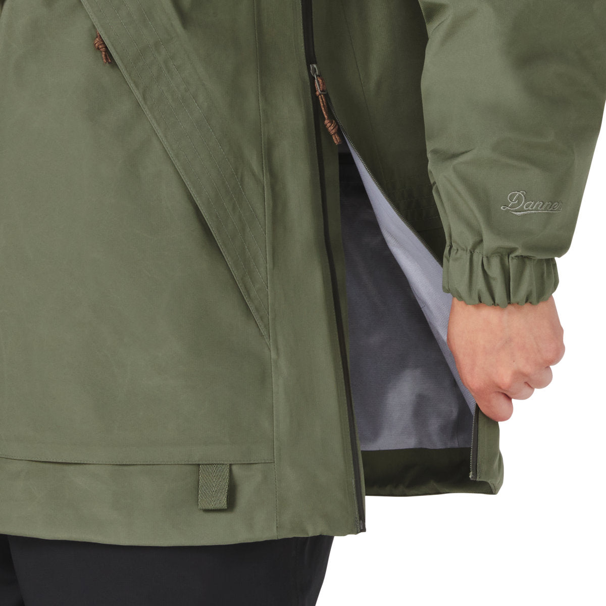 Cascade Crest Packable GTX Jacket Dusty Olive