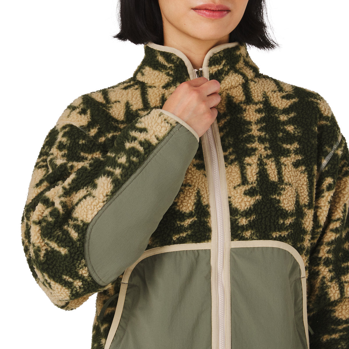 Wolf Creek Sherpa Jacket Douglas/Safari