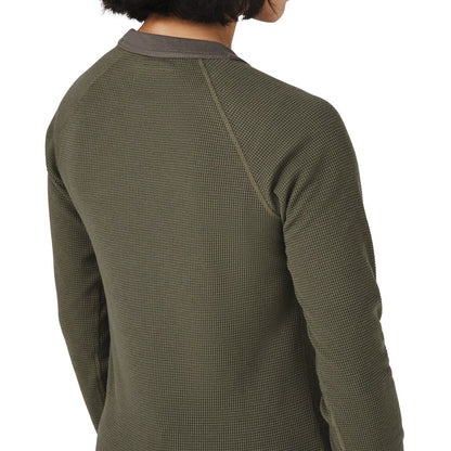 Santiam Waffle LS Tee Dusty Olive