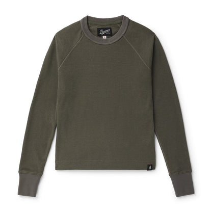 Santiam Waffle LS Tee Dusty Olive