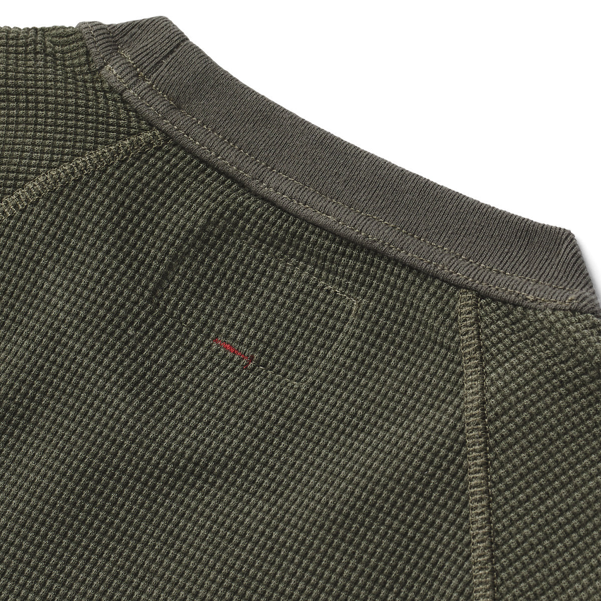 Santiam Waffle LS Tee Dusty Olive