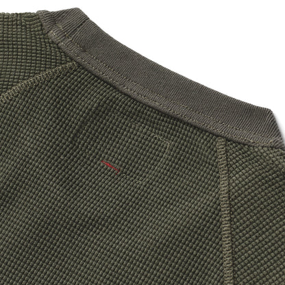 Santiam Waffle LS Tee Dusty Olive