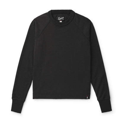 Santiam Waffle LS Tee Black