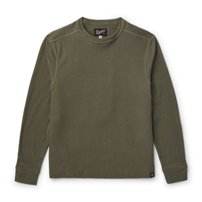 Santiam Waffle LS Tee Dusty Olive
