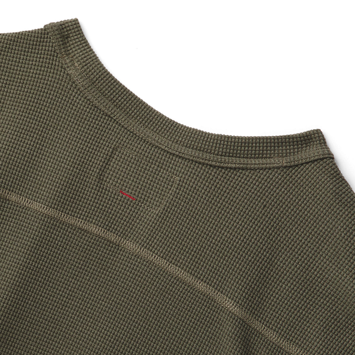 Santiam Waffle LS Tee Dusty Olive