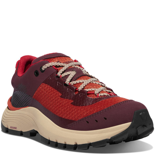 Trail Junction 3" Chocolate/Rhodo Red