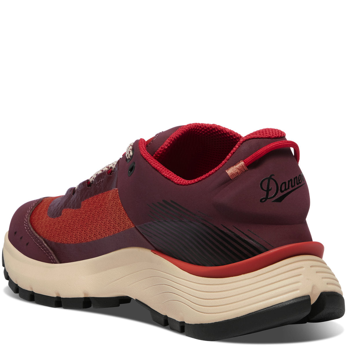 Trail Junction 3" Chocolate/Rhodo Red