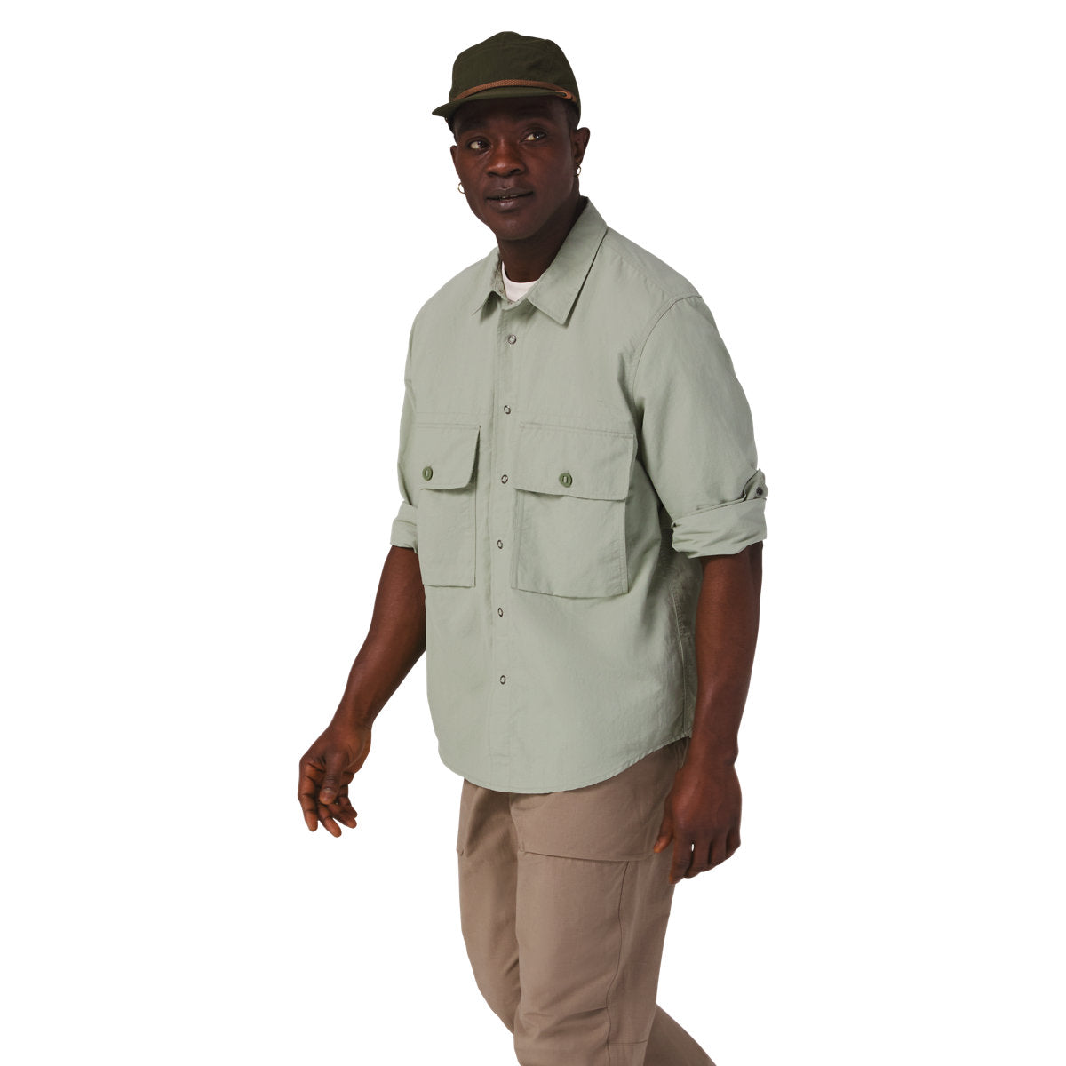 Ripstop Overshirt Seagrass